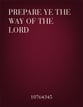 Prepare Ye the Way of the Lord Two-Part choral sheet music cover